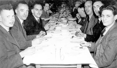 From left: Geoffrey Dyson, Joe Clifford, Harry Plum and Joe Clarkson