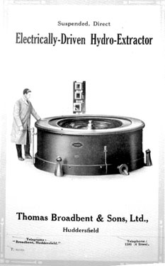 Thomas Broadbent & Sons Ltd: Electrically-Driven Hydro-Extractor