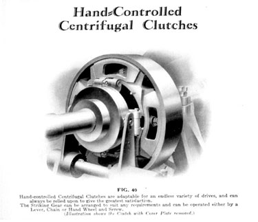 Thomas Broadbent & Sons Ltd: Hand-Controlled Centrifugal Clutches