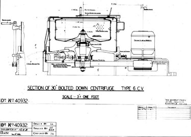 Thomas Broadbent & Sons Ltd - Diagram showing Section of 30