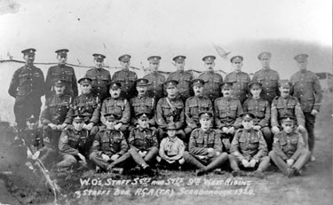 214 Battery Royal Artillery, Huddersfield Territorial Army - Scarborough Camp, The 1st Camp