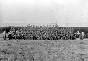 214 Battery Royal Artillery, Huddersfield Territorial Army - Catterick Camp, Battery Group