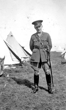 214 Battery Royal Artillery, Huddersfield Territorial Army - Bridlington Camp - Lt. David W.E. Orr 1928-