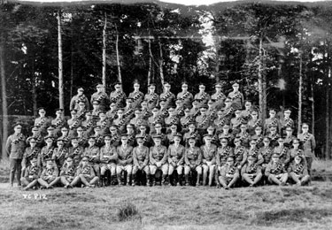 214 Battery Royal Artillery, Huddersfield Territorial Army - Redesdale Camp - 214 Battery
