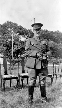214 Battery Royal Artillery, Huddersfield Territorial Army - Lt. Col. Innes N. Ware, T.D. Brigade Commander