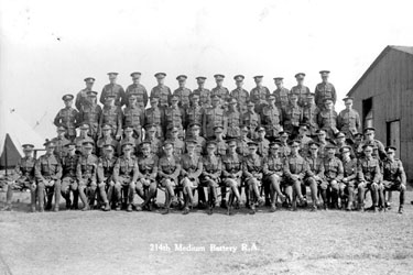 214 Battery Royal Artillery, Huddersfield Territorial Army - some of the lads