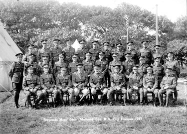 214 Battery Royal Artillery, Huddersfield Territorial Army - Sgts. Mess 54th (Medium) Bde RA (T) Hornsea