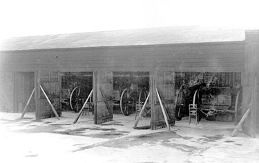 214 Battery Royal Artillery, Huddersfield Territorial Army - H.Q.s of 214th (2 W. Riding) H. Medium Battery RATA