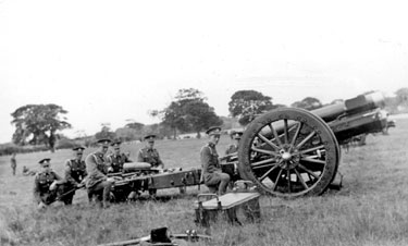 214 Battery Royal Artillery, Huddersfield Territorial Army - 