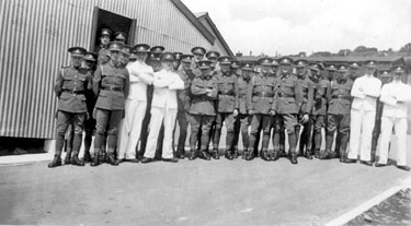 214 Battery Royal Artillery, Huddersfield Territorial Army - Penally Camp - The Cooks