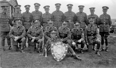 214 Battery Royal Artillery, Huddersfield Territorial Army - Redesdale - Br. Dyes Contingent
