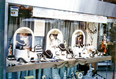 Messrs. Fillans & Sons Ltd, Jewellers, No.2 Market Walk - Window display - Fillans & Sons