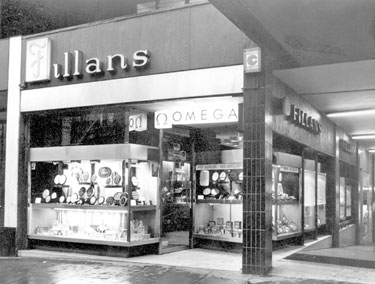 Messrs. Fillans & Sons Ltd, Jewellers, No.2 Market Walk - Shop front