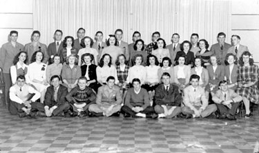 Young evacuees, children of Hoover Employees sent to USA in WWII: Dick Guster's christmas party
