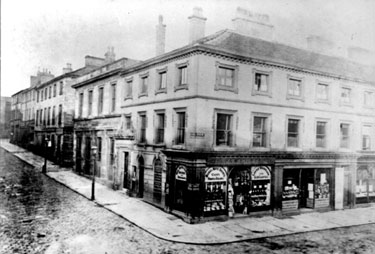 Corner of Cloth Hall Street and New Street