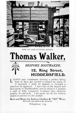 Thomas Walker, Bespoke Bootmaker, 12 King Street