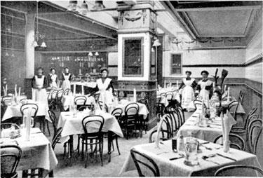 The Restaurant, Buxton Road - interior view
