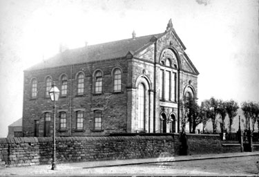 Methodist Chapel, Webster Lane, Scholes - built in 1878 it remained in use until 1967 and was demolished in 1970
