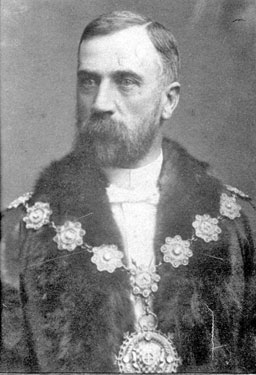 William Machell Esq., Mayor of Dewsbury 1880-01, 1881-82
