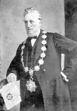 John Bates Esq., Mayor of Dewsbury 1872-73, 1879-80