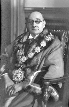 Harold France Esq., Mayor of Dewsbury, November 1939 - February 1940