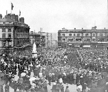 St. George's Square, Huddersfield - Queen Victoria Diamond Jubilee Celebrations