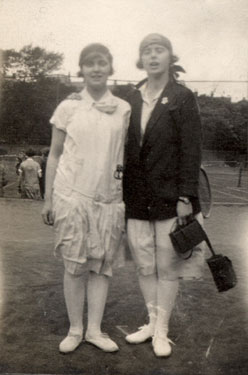 Wheelwright Grammar School Photo Album: 1920s/30s - Sheffield League Tennis