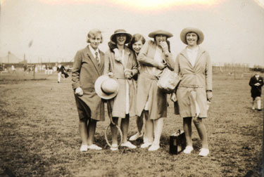Wheelwright Grammar School Photo Album: 1920s/30s - League Tennis, Wakefield