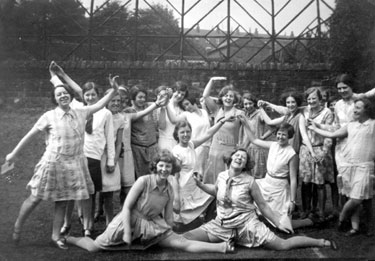 Wheelwright Grammar School Photo Album: 1920s/30s - Sixth Form students