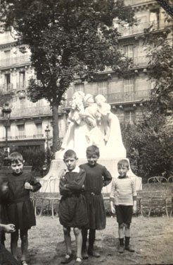 Paris, from Wheelwright Grammar School Photo Album: 1920s/30s