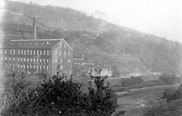 Shaw Carr Mill, Slaithwaite (1st mill in Colne Valley to have steam engine installed - now demolished)