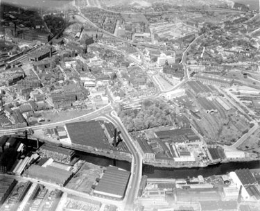 Aerial photo - Dewsbury & District