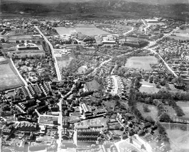 Aerial photo - Dewsbury & District