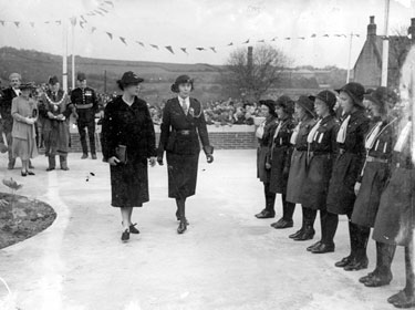 Carlingshow Senior Girls' School - official opening by H.R.H. the Princess Royal