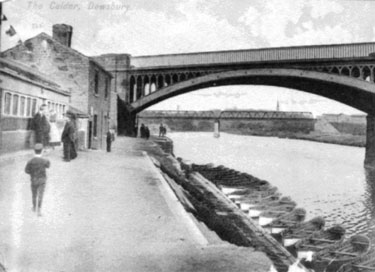 Bridge across the River Calder, Dewsbury