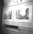 Exhibition - drawings showing Batley's Central Development Area