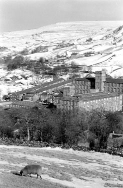 Colne Valley Mill Scene, Huddersfield