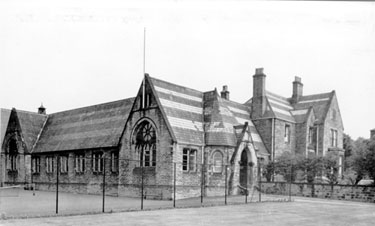 Boys' Grammar School, Batley (postcard).
