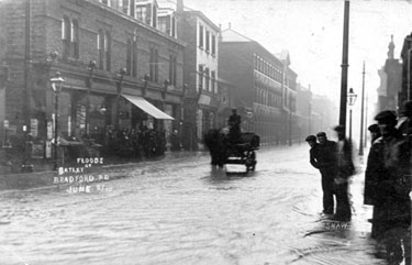 Great Flood - Bradford Road, Batley