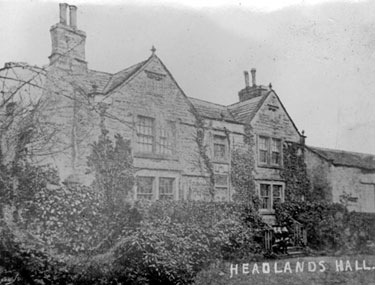 Headlands Hall, Batley.