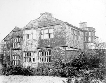 Hartshead Old Hall, on the estate of Sir George Armitage, Bart - Kirklees Tudor Mansion.