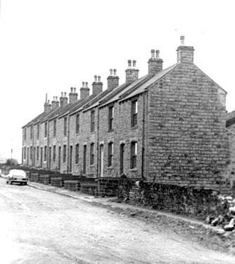 Row of terrace houses, Batley.