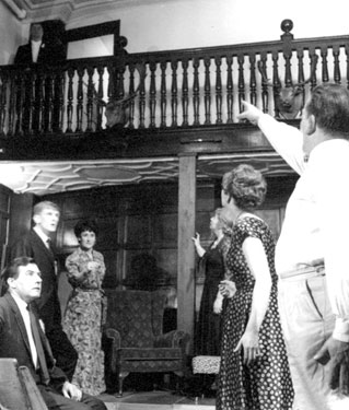 Birstall Players' production of "Trespass", at Oakwell Hall.