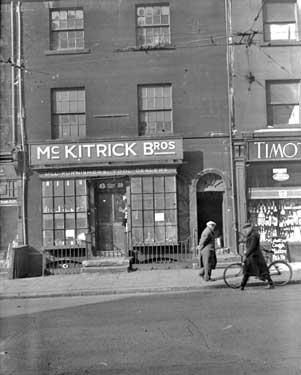McKitricks's Shop, Buxton Road (now High Street), Huddersfield	
