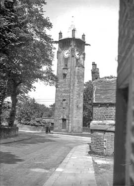 Lindley Clock Tower, Lindley, Huddersfield 	