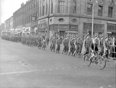 Duke's Soldiers' Parade, New Street, Huddersfield 	