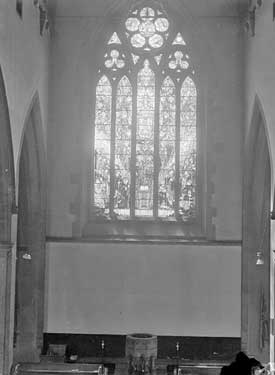 Stained Glass Window, St John's Church, Birkby 	