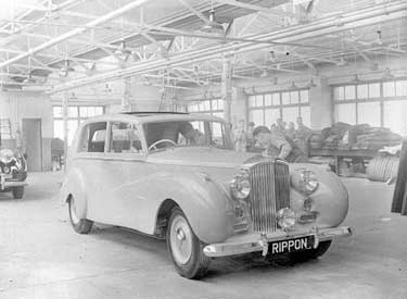 Bentley MkV1 Saloon manufactured by Messrs Rippons Ltd 	