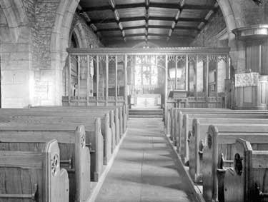 Church interior 	