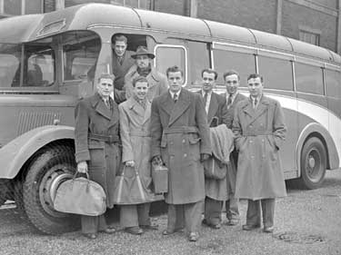 Huddersfield Town players off to Sunderland 	